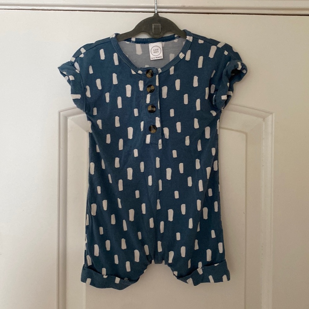 Lou Lou and company 
Size 6-12 months